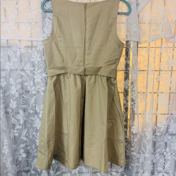 LC Lauren Conrad Tan Sleeveless Dress - Picture 8 of 8